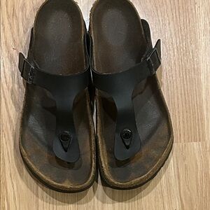 Birkenstock Gizeh Black Thong Sandals